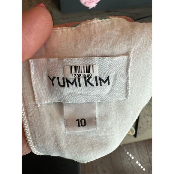 Yumi Kim Be The One Dress Mulberry Ivory Eyelet Size 10 - Picture 9 of 9